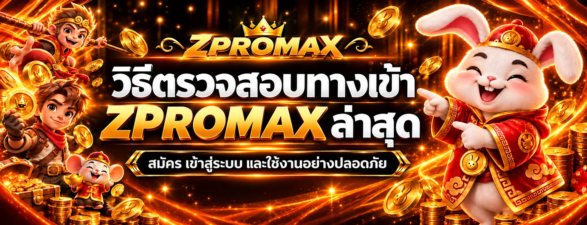 ZPROMAX ทางเข้า ล่าสุด คู่มือตรวจลิงก์ปลอดภัย